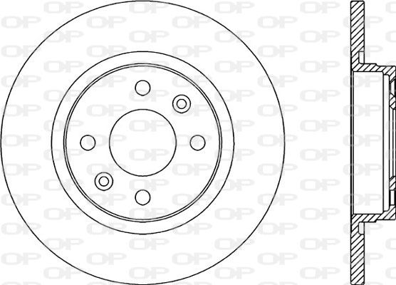 OPEN PARTS Bremžu diski BDR2322.10